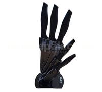 Set de couteaux Cheffinger - 6 pièces avec bloc à couteaux | Set de couteaux de cuisine professionnel