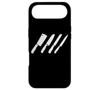 Set de Couteaux de boucherie Dessin Omnivore Viande Coque pour iPhone Air