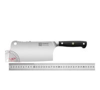 Set de couteaux de cuisine, couteau hachoir de 7 pouces, design ergonomique, acier inoxydable tranchant comme une lame de rasoir , couteau hachoir de 7 pouces