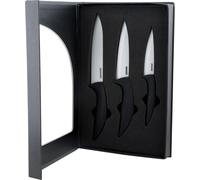Set de couteaux en céramique, 3pcs 10 / 13 / 15 cm, blanc