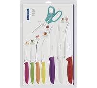 Set De Couteaux Plenus, Comprenant Des Ciseaux, 8 Pcs. - Tramontina