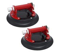 Set de Couture sans Couture, 2 ventouses en Verre de 22,9 cm pour ventouses Robustes, Outils de Levage sous Vide pour Dalles de Quartz, Granit, Pierre, marbre, régulateur d'écart de carrelage.