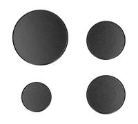 Set de Couvercles de Brûleur Mat Electrolux 4055028197 Noir 4 Pièces
