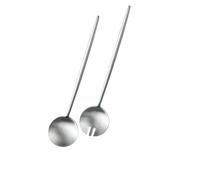 Set De Couvert 2 Pièces En Acier Inoxydable Salade Fourchette Cuillère Buffet Couverts Fruits Salade Cuillère Fourchette Argent