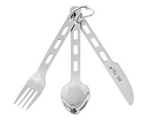 Set de couvert en acier 3 pièces Mil-Tec