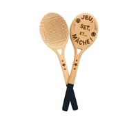 Set de couverts à salade - cook concept - ustensiles en bois de hêtre - beige