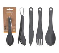 Set de Couverts de Voyage 3 Pièces - PBT - avec Crochet