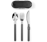 Set de couverts démontables Livoo MEN407G en acier inoxydable Coloris Gris