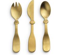 Set De Couverts En Acier Inoxydable Pour Enfant Gold Doré TU