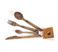 Set de couverts Kupilka Cutlery Couleur: brun