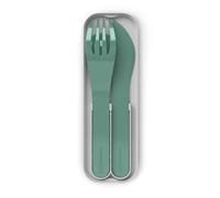 Set De Couverts Plastique Végétal Pocket Color Vert Forest TU