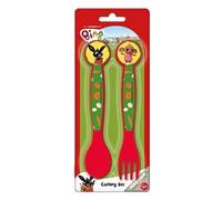 Set de couverts pour enfants en plastique alimentaire sans BPA - Fourchette et cuillère - Fabriqué en Espagne - BING