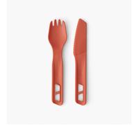 Sea to Summit - Passage Cutlery Set (2 Piece) - Set de couverts - 2 Pieces - spicy orange