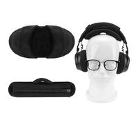 Set de Couvre-Bandeau et Coussin à Scratch (Crochets et Boucles) Geekria Medium (Convient aux Bandeaux 2,5-3,5 cm), Compatible avec Bose QC 45, QC 35 II, Beats Studio Pro, Sony WH-1000XM6