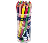Set de crayons de couleur à noyau épais Giotto Mega