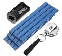 Set de Crayons de Menuisier pour Marquage du Bois, 1 Lot Couleur Aléatoire