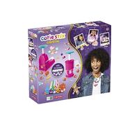 Lansay – Kit création bijoux Cutie STIX – Mes Bijoux Cristal, dès 6 ans, brille dans le noir