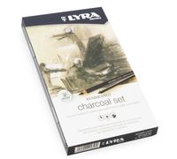 Set De Croquis Au Charbon Lyra Rembrandt En Étui Métallique De 12