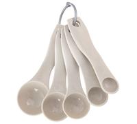 Set de cuillères doseuses - ORION - 5 pièces - Plastique de haute qualité - Beige - Compatibles lave-vaisselle