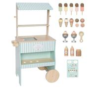 Stand de crèmes glacées en bois