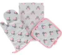 Set de cuisine Disney - Gant de cuisine, gant de four et tablier pour les petits chefs Pink