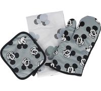 Set de cuisine Disney - Gant de cuisine, gant de four et tablier pour petits cuisiniers Gris