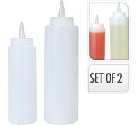 Set de cuisine en bouteille d'accompagnement 2 PE transparent multi