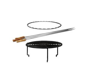 Set de cuisson grille et accessoires pour brasero OFYR - 85 cm