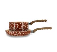 Set de Cuisson Poêle 24 cm et Casserole 18 cm Girafe MENASTYL