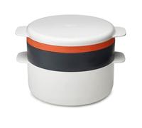 Set de cuisson pour micro-ondes - Joseph Joseph - M-Cuisine - 4 pièces - Couleur Orange - Design empilable