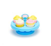 Set de cupcakes écologique ? jeu d?imitation en plastique recyclé multicolor TU