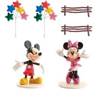 Set de décoration de gâteau Mickey & Minnie