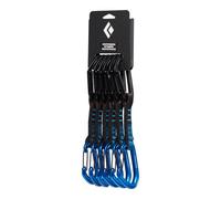 Set de dégaines Black Diamond HotForge Hybrid Quickpack 12 cm 6-Pack bleu