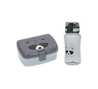 Set de déjeuner - LÄSSIG - About Friends - Raton laveur - 460 ml - Enfant - Gris