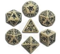 Set De Des Call Of Cthulhu Beige & Noir
