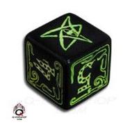 Set De Des Call Of Cthulhu Noir Et Vert