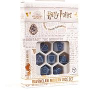 Q-Workshop Jeu de cartes 98538 – Harry Potter Pack Dés Ravenclaw Modern Blanc (7)