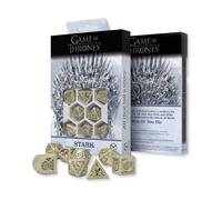 Set De Dés Polyédriques RPG De Game Of Thrones Maison Stark Par Q-Workshop