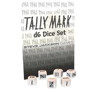 Set de dés Tally Mark D6 - Parfait pour D&D, RPG, Jeux de société et Aventures de Jeu de rôle - Dés de Steve Jackson Games