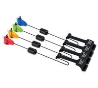 Set De Détecteurs De Toucher De Karpfen Fox Micro Swinger 4 Cannes (R,O,G,Blue)