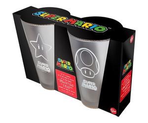 Set De Deux Verres Super Mario Mug 480ml