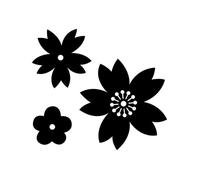 Set De Dies 'japan - Fleurs' D'artemio