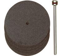 Set de disques à tronçonner en corindon, 6 pces