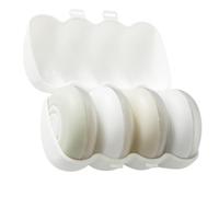 Set de Distributeurs de Shampoing et Après-shampoing de Voyage | PP Blanc, Design sans Air, Robuste et Polyvalent, Facile à Ranger, pour Vacances et Voiture