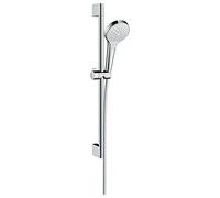 hansgrohe Croma Select S Ensemble de douche Vario avec barre de douche 65 cm, blanc/chrome, 26562400