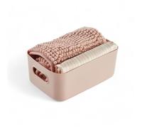 Set de douche - TODAY - UTILITY - Panier, tapis, rideau - Pink