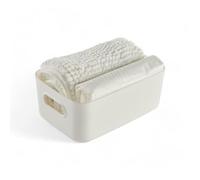 Set de douche - TODAY - UTILITY - Panier, tapis, rideau - White