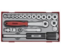 Set de douilles 3/8, 19 pcs Tray TC Teng Tools TT381912