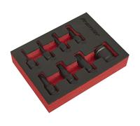 Set De Douilles À Chocs TRX-Star Sealey 8 Pièces 3/8" Carré Drive AK5621