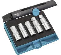 Set de douilles d'extraction de goujons filetés 12,5 mm (1/2\ ) Hazet 844/5